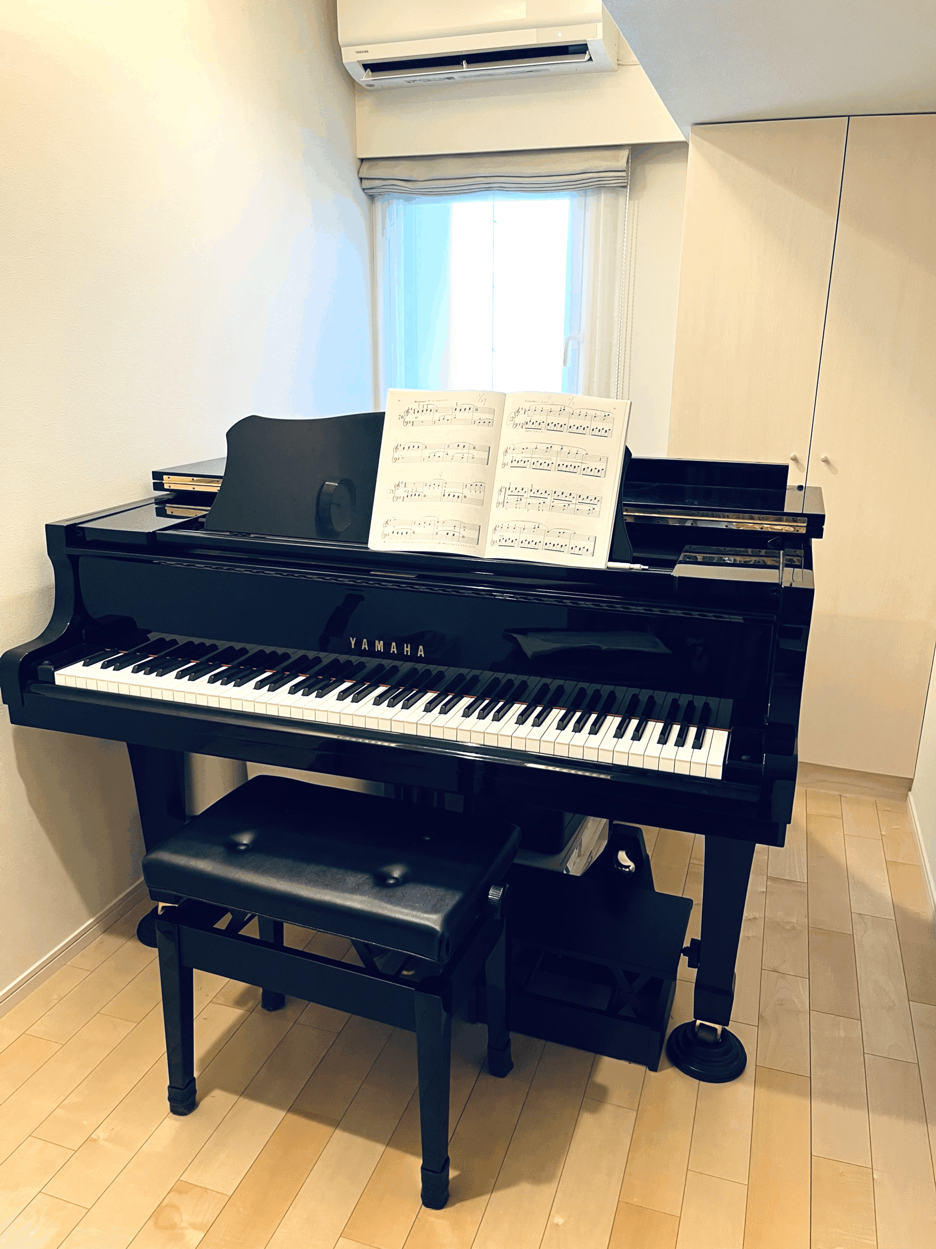 使用楽器YAMAHAグランドピアノ